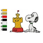Snoopy 36 Embroidery Design